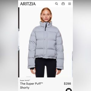 Aritzia super puff winter jacket